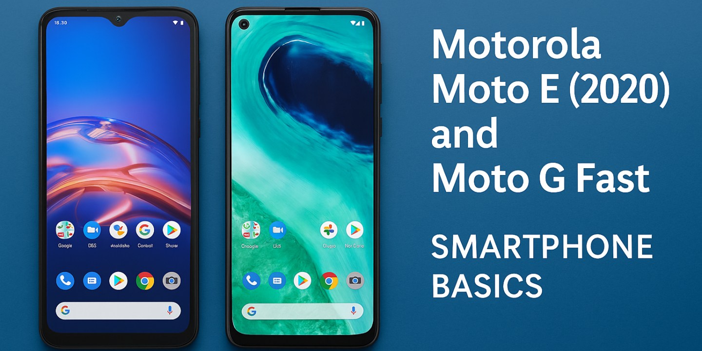Motorola Moto E (2020) and Moto G Fast Review